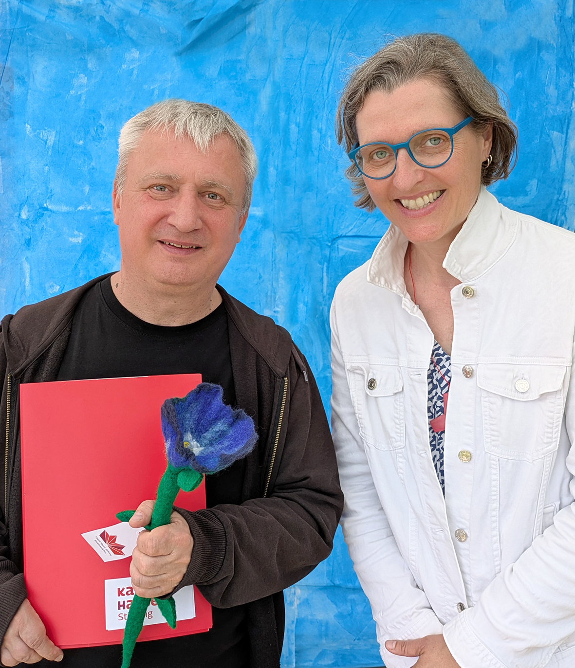 Preisträger 2025 Karsten Krampitz und Birgit Monteiro