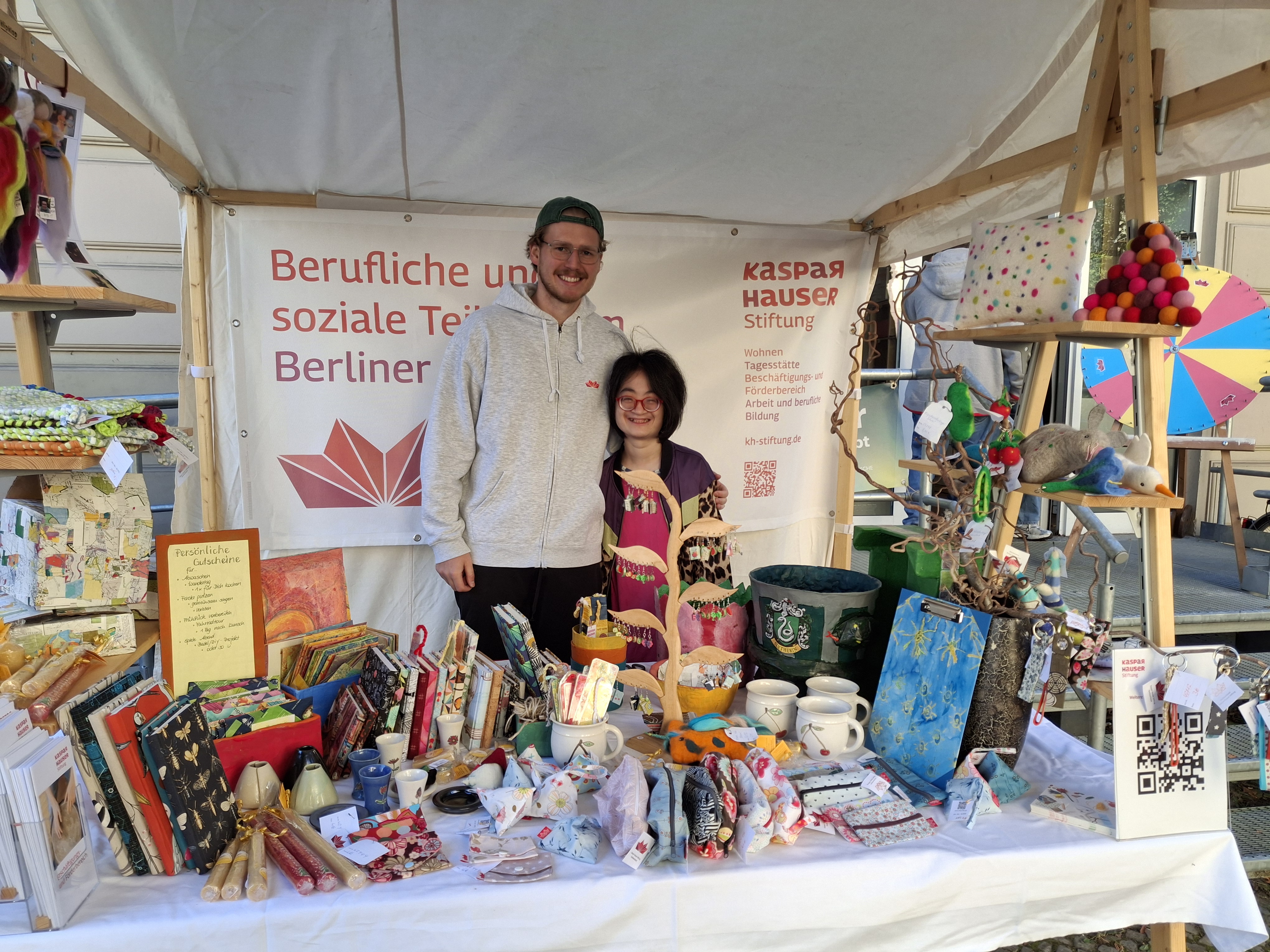 Standverkauf Kaspar Hauser Florastraße