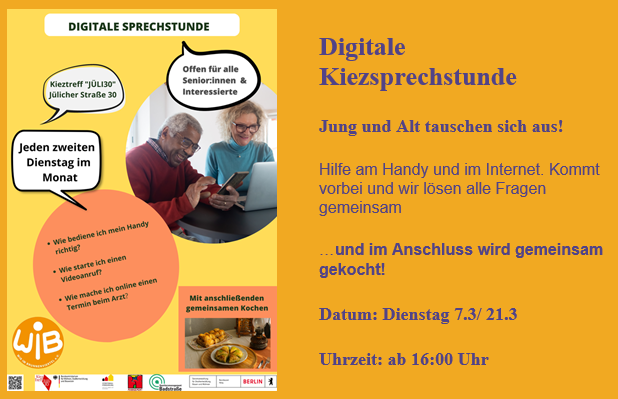 Digitale Kiezsprechstunde