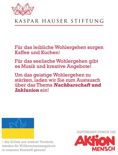 Flyer Eröffnungsfeier Jüli30