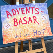 Advents-Basar auf dem Hof (3G)