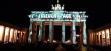 Das Brandenburger Tor beim Festival of Lights
