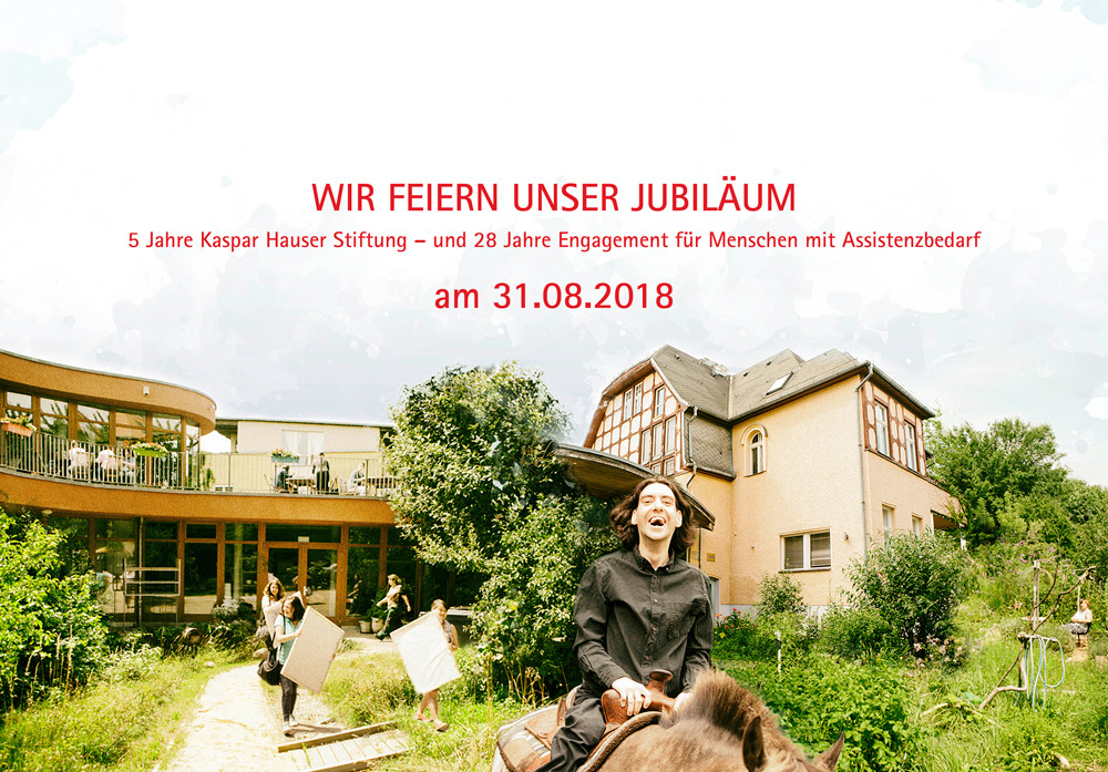 Jubiläum der Kaspar Hauser Stiftung