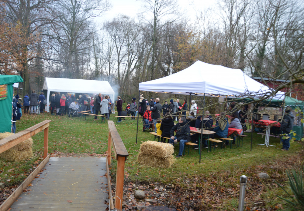 Stärkung im Garten